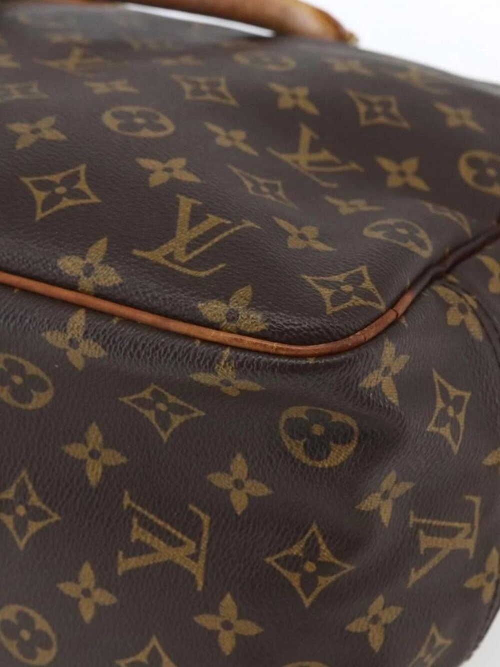 LOUIS VUITTON Monogram Deauville Hand Bag M47270 LV Auth hk3386 - Picture 4 of 16